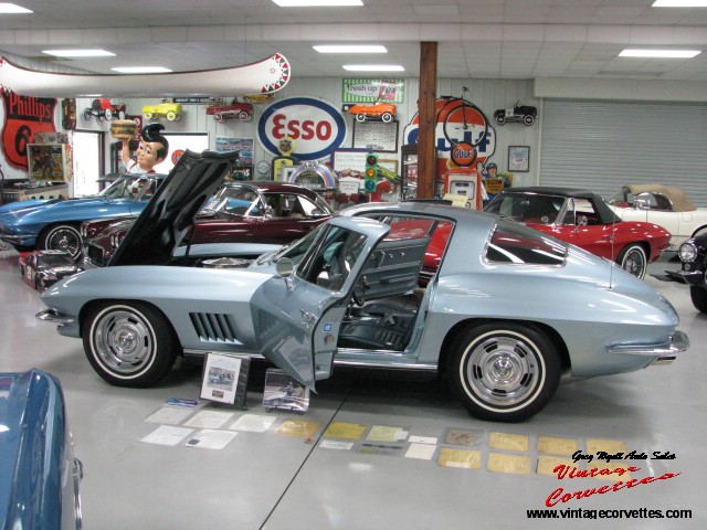 1967 Corvette Coupe Elkhart Blue 300hp  Factory air  “Just In  “