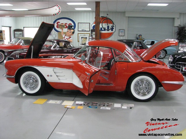 1958 Corvette Signet Red NCRS Top Flight    “Sold “