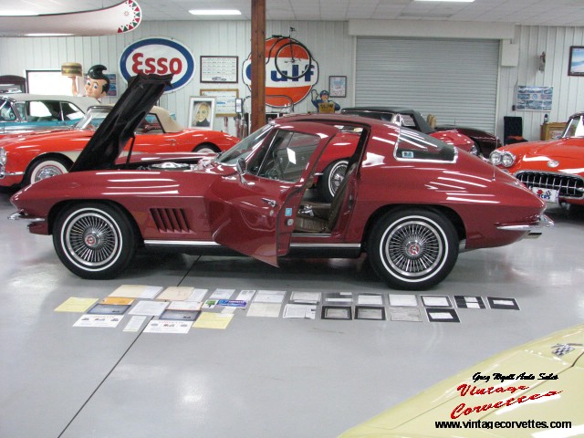 1967 Corvette Coupe 350hp factory air Top Flight  “Sold  “