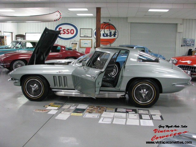 1966 Corvette Coupe Mosport Green 390hp Top Flight  “Sold “