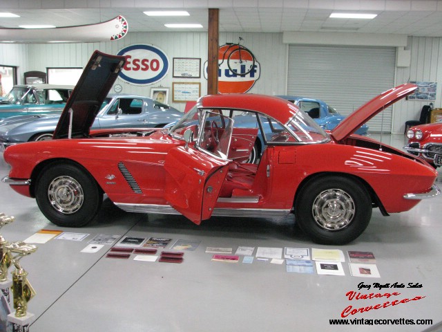 1962 Corvette Red-Red  Fuelie Top Flight     “Sold  “