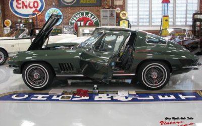 1967 Corvette Goodwood Green 350hp 4 speed factory air “Sold  “