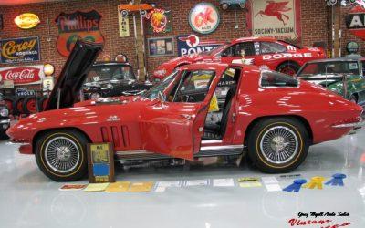 1966 Corvette Coupe Duntov Rally Red Factory Air 427-390 “Just In