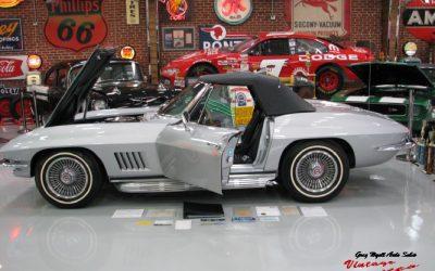 1967 Corvette Silver Pearl 350hp Factory Air  “Sold “
