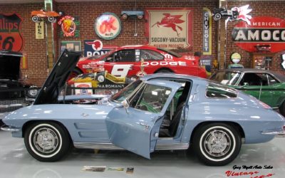 1963 Corvette Coupe Silver Blue 300hp Automatic  “Sold”