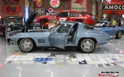 1967 Corvette Coupe Elkart Blue Factory Air  Top Flight  “Sold “