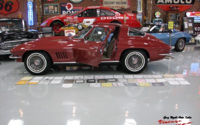 1967 Corvette Coupe Marlboro Maroon Factory Air 350hp  “Sold “