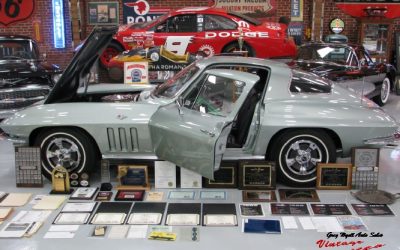 1966 Corvette Coupe Mosport Green Top Flight , Triple Crown, NCRS Gallery “Just In”