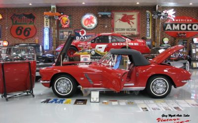 1962 Corvette Duntov  Roman Red , Red Top Flight 98.2 “Sold  “