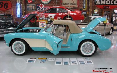 1957 Corvette Cascade Green Beige Interior 245hp “Sold “