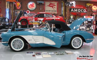 1960 Corvette Tasco Turquoise Turquoise Interior  230hp Automatic , Air  “Sold  In”